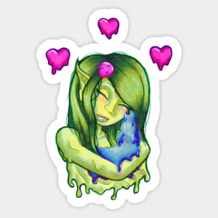 Gooey Kisses (WB) Sticker